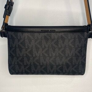 MICHAEL KORS leather waist belt bag